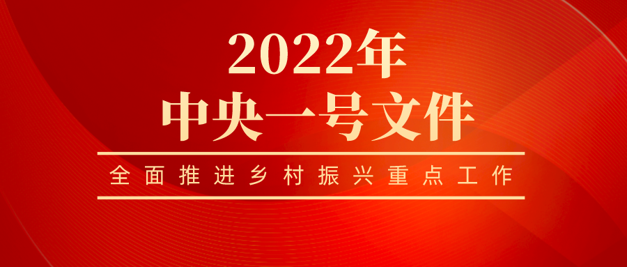中共中央国务院关于做好2022年全面推进乡村振兴重点工作的意见
